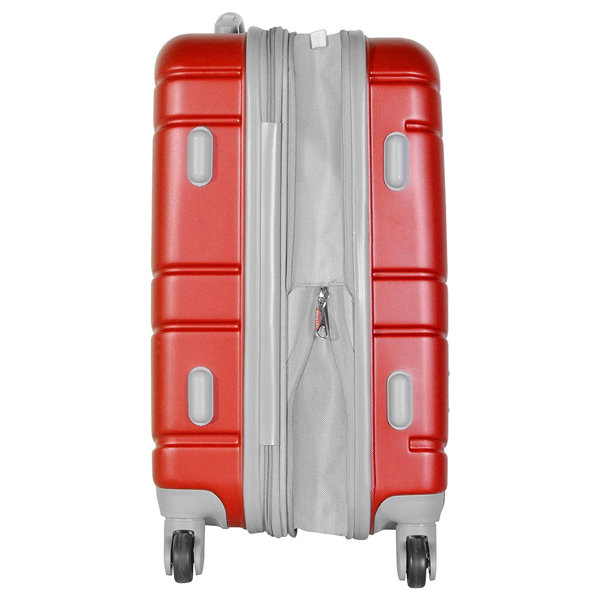 Olympia Denmark 21" Expandable Carry On 4 Wheel Spinner Luggage